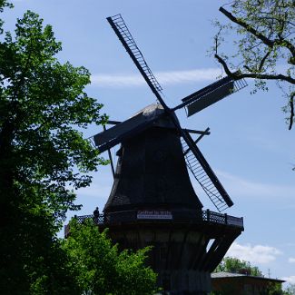 Historische Mühle Историческая мельница Сан-Суси