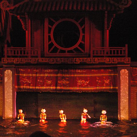 Thang Long Water Puppet Theatre Ханойский Театр кукол на воде