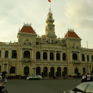 Ủy ban nhân dân Thành phố Hồ Chí Minh Здание городского совета Хошимина