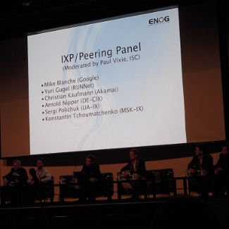 IPX / Peering Panel