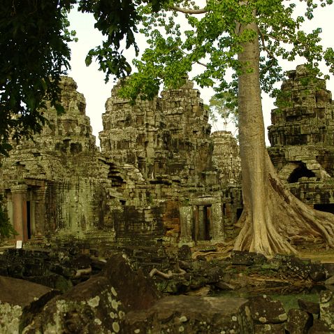 Prasat Banteay Kdei, Cambodia Храмовый комплекс Бантай Кдей в Ангкоре // ប្រាសាទបន្ទាយក្តី