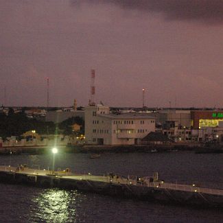 San Miguel de Cozumel port