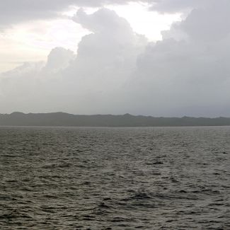 Roatan Island panorama, Honduras