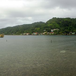 Roatan Island panorama