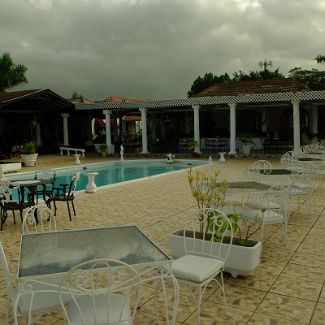 Richmond Hill Inn Patio, Montego Bay, Jamaica