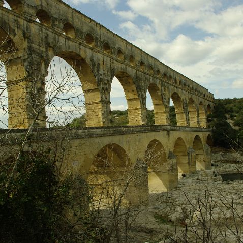 France: Gard: Pont du Gard