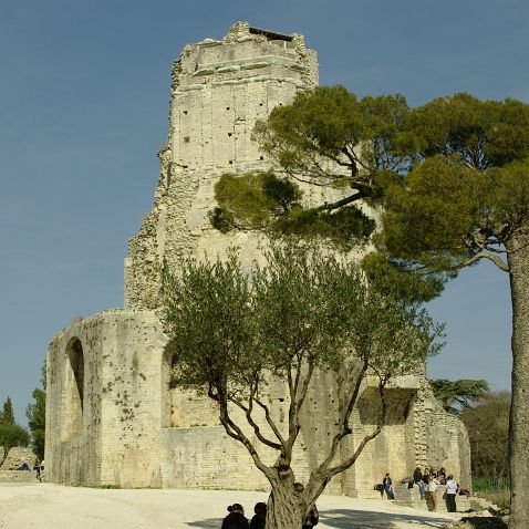 France: Gard: Nîmes: Tour Magne & Castellum divisorium