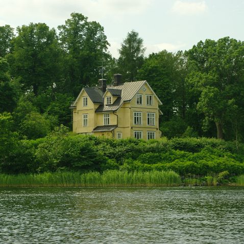 Sweden: Brunnsviken lake