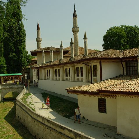 Crimea: Bakhchysarai: The Khan's Palace Крым: Ханский дворец в Бахчисарае