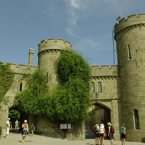 Crimea: Alupka: Vorontsov Palace Крым: Алупка: Воронцовский Дворец