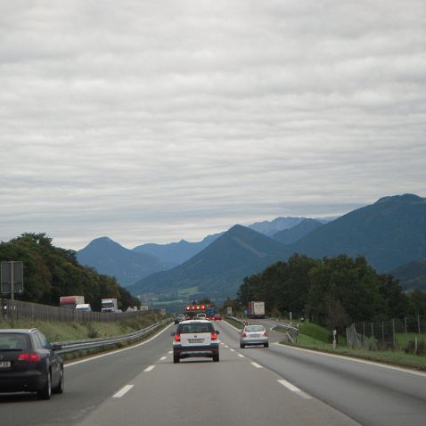 Germany: Bavaria: Road to Bad Reichenhall (Дорога в Бад Рейхенхаль)