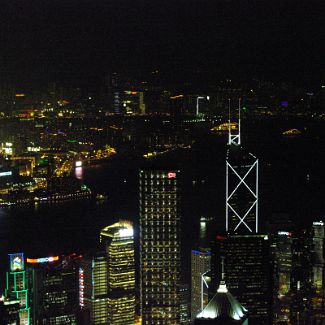 Hong Kong & Victoria Harbor Hong Kong: View from Peak Victoria