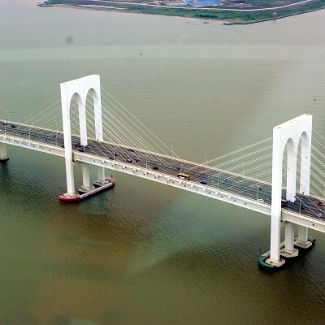 Amizade Bridge Мост Амизаде в Макао