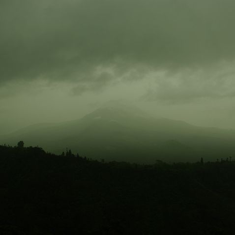 Indonesia: Bali island: Kintamani Volcano, Rice terraces & Batik fabric