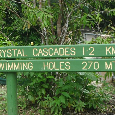 Australia: Queensland: Cairns: Crystal Cascades