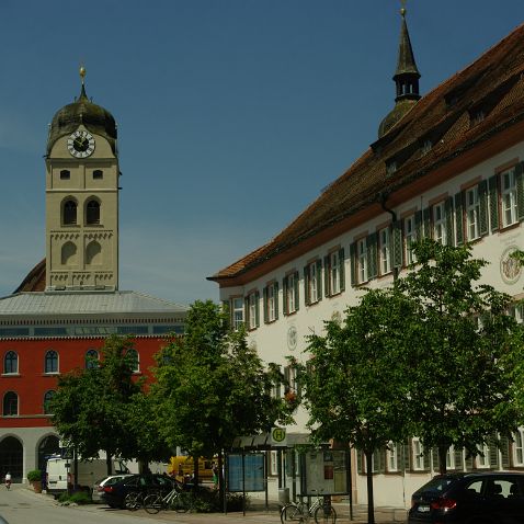 Germany: Bavaria: Walk to Erding Бавария: Прогулка по Эрдингу