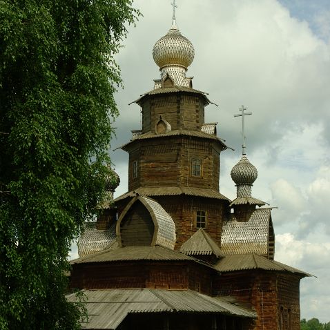 Russia: Vladimir oblast: Suzdal: Museum of Wooden Architecture Суздаль: Музей деревянного зодчества