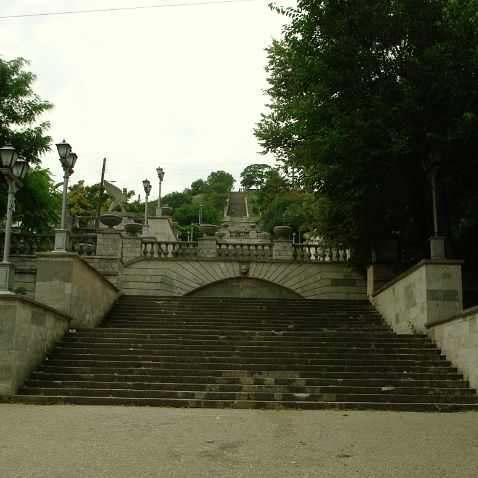 Crimea: Kerch: Great Mitridate Stairway Крым: Керчь: Большая Митридатская лестница