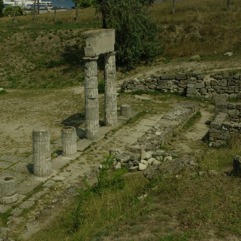 Crimea: Kerch: Ancient Greek Panticapaeum Крым: Керчь: Руины античного Пантикапея