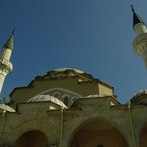 Crimea: Yevpatoria: Juma-Jami Mosque Крым: Евпатория: Мечеть Джума-Джами