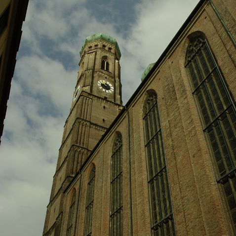 Germany: Bavaria: Munich: The Frauenkirche (Dom zu Unserer Lieben Frau)