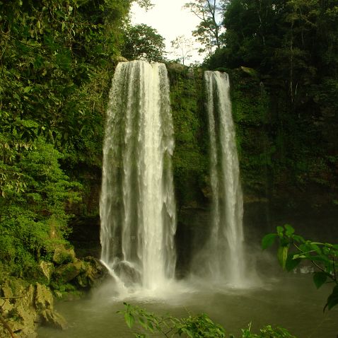 México: Chiapas: Cascadas de Mishol-Ha Мексика: Чьяпас: Водопад Misol-Ha | Misol-Ha Waterfall