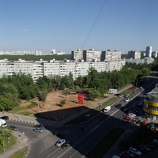 Перекрёсток улиц Виноградова и Тёплый Стан