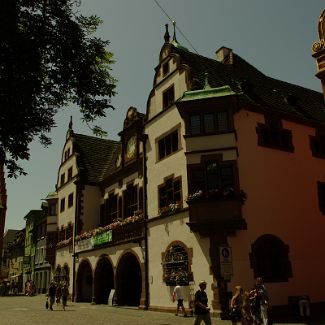 Rathaus Freiburg Ратуша Фрайбурга