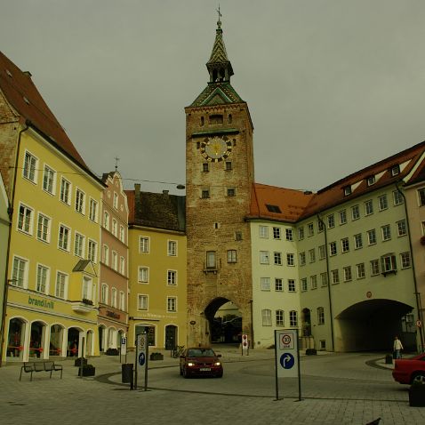 Landsberg am Lech, Upper Bavaria, Bavaria, Germany Город Ландсберг-на-Лехе, Верхняя Бавария, земля Бавария, Германия | Landsberg am Lech, Oberbayern, Bayern, Deutschland