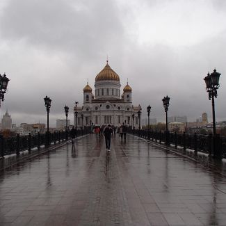 Вид на ХХС с Патриаршего моста