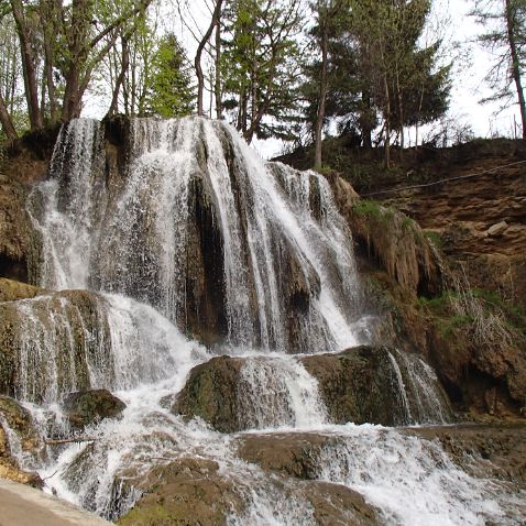 Slovakia: Žilinský kraj: Lúčanský vodopád (Lúčky Waterfall) Словакия: Жилинский край: Лучанский водопад