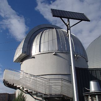 Башня телескопа-рефрактора Zeiss-300 в Московском Планетарии