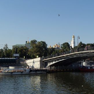 2015_08_22-17_00_11 Москва. Лужков мост.