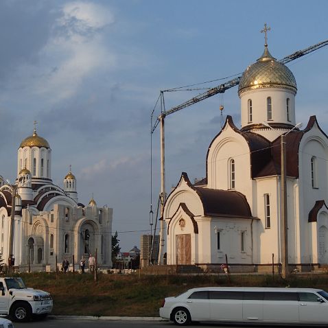 Russia: Voronezh Воронеж: Храм блаженной Ксении Петербургской