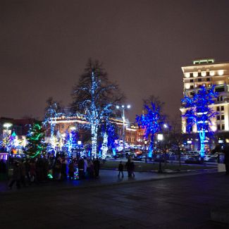 Moscow: Revolution square Москва. Площадь Революции.