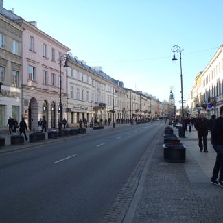 Ulica Nowy Świat w Warszawie