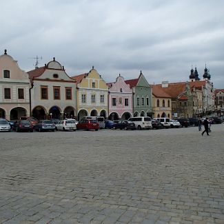 Telč: Náměstí Zachariáše