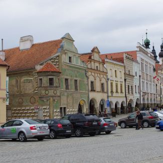 Telč: Náměstí Zachariáše