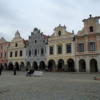 Telč: Náměstí Zachariáše