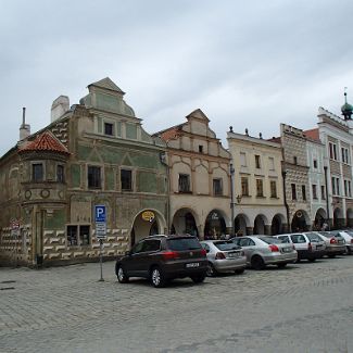 Telč: Náměstí Zachariáše