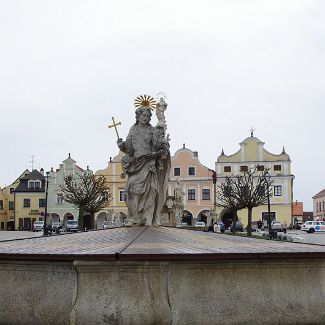 Telč: Náměstí Zachariáše