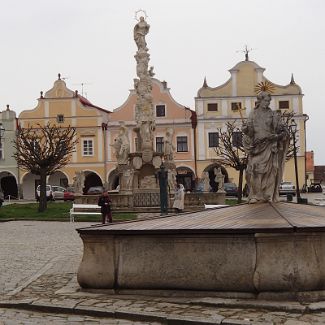 Telč: Náměstí Zachariáše