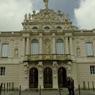 Schloss Linderhof, die Südfassade