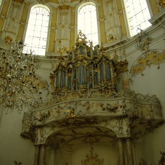 Orgelempore in der Klosterkirche