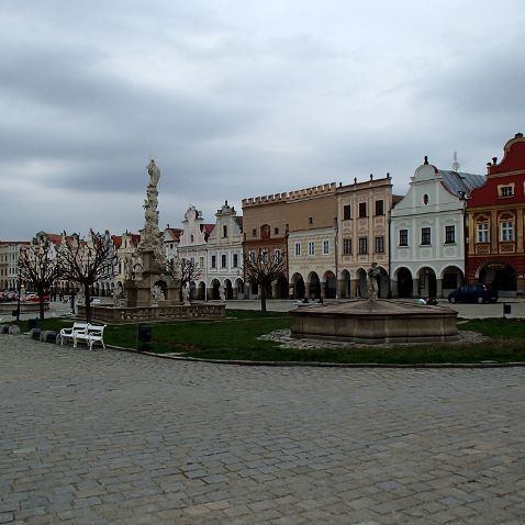 Česko: Kraj Vysočina: Telč Чехия: Край Высочина: Город-музей Тельч