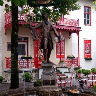 Der Mozart-Brunnen