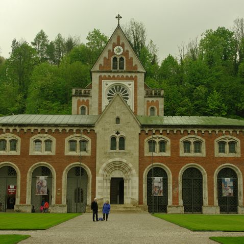 Alte Saline Deutschland: Oberbayern: Berchtesgadener Land: Bad Reichenhall: Alte Saline | Германия: Верхняя Бавария:...