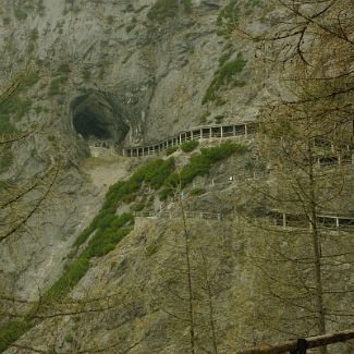 Höhleneingang der Eisriesenwelt