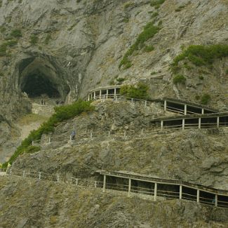 Höhleneingang der Eisriesenwelt