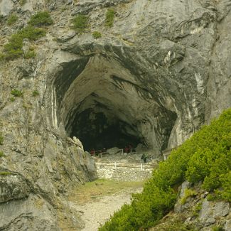 Höhleneingang der Eisriesenwelt